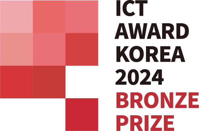 ICT AWARD KOREA 수상 마크